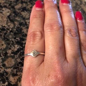 James Avery Petite Signet Initial Ring